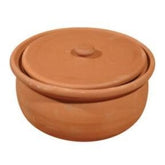 GLAZED POT WITH LID 14 CM - Mabrook Hotel Supplies